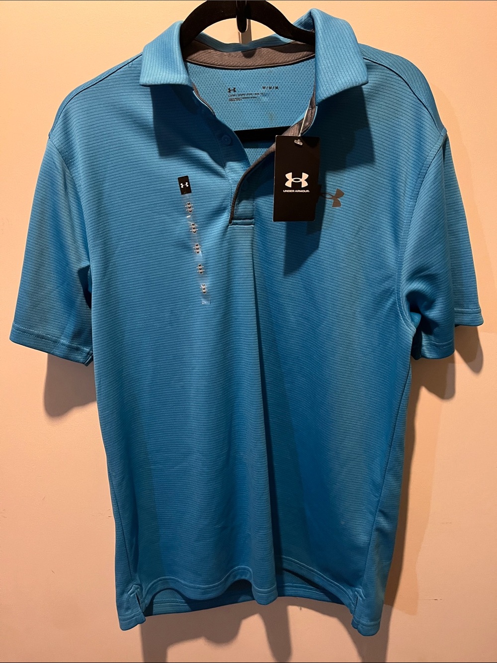 Under Armour Men’s Teal Blue Polo Shirt